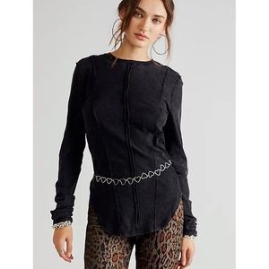Free People on point layering top